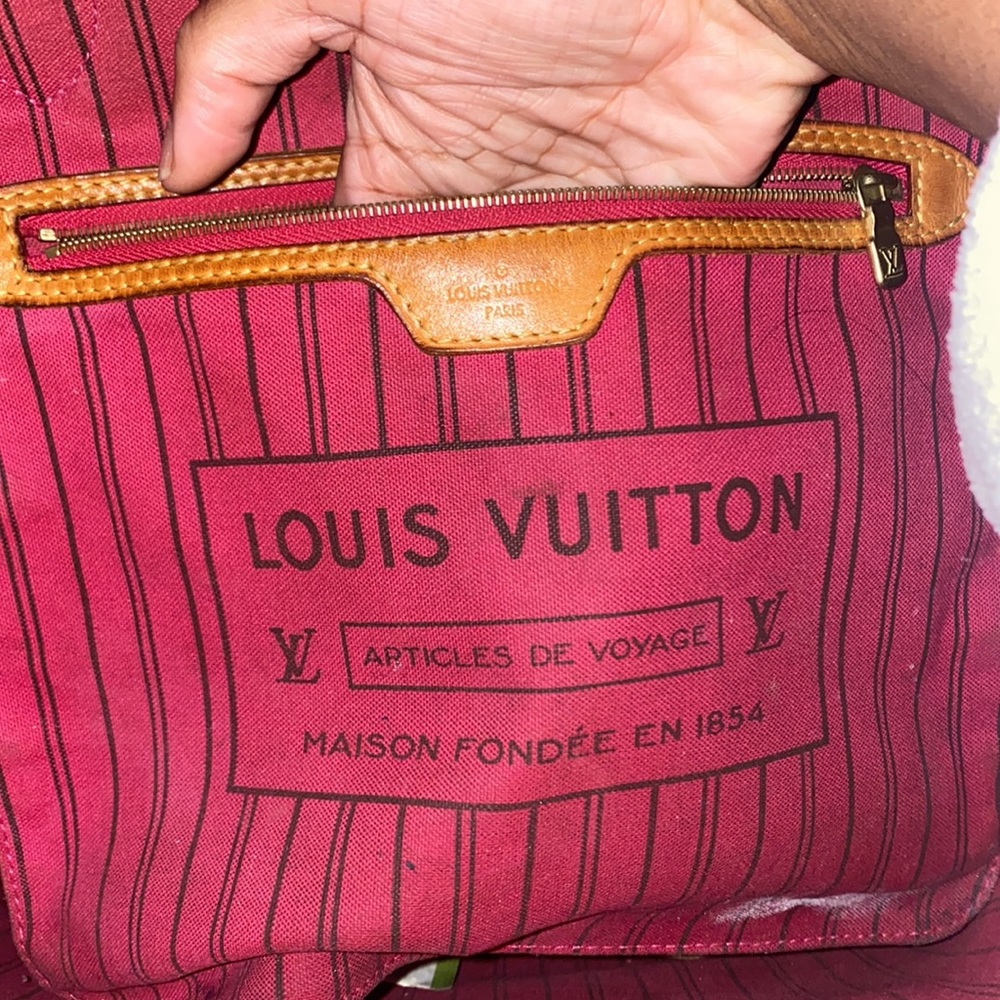 Authentic Louis Vuitton neverfull - Picture 6 of 12